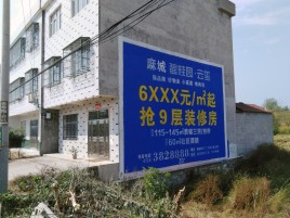 剑川墙体广告质量分析